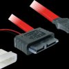 84390 SATA slimline socket + 2-pin power > SATA
