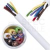Kabel alarmowy YTDY 8x0,5mm biały 100V domofonowy bezhalogenowy LSOH B2ca drut Q-LANTEC