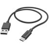 Hama 201594 USB charging cable USB-A to USB-C Black 1.00 m
