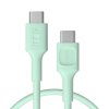 PRZEWÓD KABGC100PF120MG USB-C/USB-C POWERFLEX 1.2 m Green Cell