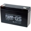 Fiamm FG11201 PB-6-12 AGM Battery 6V 12Ah Maintenance-Free VDS Cert.