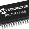 Mikrokontroler Microchip PIC16 SSOP 28-pinowy Montaż na płytce drukowanej PIC16 28 KB 8bit 64MHz EEPROM, Flash