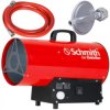 Nagrzewnica gazowa dmuchawa 20kW regulator i wąż 1,5m w zestawie Schmith