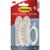 3M 17304FGN Command™ Cable Holder 95 x 25 x 25 mm White Grey 2 pc