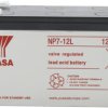 Akumulator ołowiowy Yuasa NP7-12 L NP7-12 L, AGM, 12 V, 7 Ah