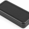 ABS handheld enclosure, (L x W x H) 109 x 50 x 22 mm, black (RAL 9005), IP54, 1552C3BK