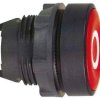 Łeb przycisku, Ø 28.5 mm, IP66, IP67, IP69K, kolor: Czerwony Sprężyna powrotna, Schneider Electric, Harmony 22 mm