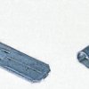 TE Connectivity Konektor płaski FASTIN-FASTON .250 Żeńskie Różowy 6.35 x 0.81 mm długość 21.3mm Izolacja: Nieizolowane