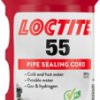 Thread sealant, 160 m, can, white, LOCTITE 55 40X160M DE/FR