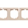 LOGI Ramka potrójna pionowa Kremowy 021530003 25182