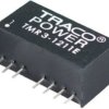 Przetwornica DC-DC, 3W, Uwe 4,5 → 9 V DC, Uwy ±12V dc, Iwy ±125mA, TRACOPOWER
