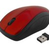 Mysz WiFi ART AM-92E optyczna bezprzewodowa czerwona