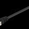 95478 Cat.6 S/FTP PiMF patch cable, CCA, black, 1,0 m