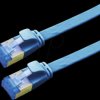 21992153 Patch cable Cat. 6a, FTP, extra-flat, blue, 3 m