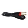 Przewód, kabel jack 6,3mm wtyk-wtyk mono 1,5m MK45 Vitalco