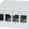 LogiLink NK4090 Patch panel CAT 6a szaro-biały (ral 7035)