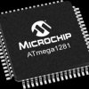 AVR microcontroller, 8 bit, 16 MHz, VFQFN-64, ATMEGA1281-16AU