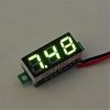 3Szt Geekcreit® Zielona dioda LED 0,28 cala 2,6V-30V Mini cyfrowy miernik napięcia Tester napięcia dwuliniowy miernik napięcia