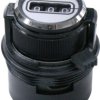 Digital adjustment knob, 6.35 mm, 10, Plastic