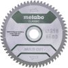 Metabo 628666000 Multi Cut Classic Circular Saw blade 254x30 mm 60 cogs