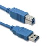 Qoltec Kabel USB 3.0 do drukarki A męski B męski 2m