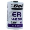 XCell ER14250 Battery 1/2 AA Lithium 3.6V 1200mAh For Electronics