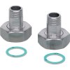 Installation adapter, G 1, R 1/2 for flow sensors SM8, SU8, E40179, package with 2 pieces