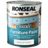 Ronseal 37482 Chalky Furniture Paint Vintage White 750ml