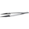 ESD tweezers, uninsulated, antimagnetic, plastic, 130 mm, 3CFR.SA.1