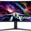 Samsung Odyssey Neo G9 LS57CG954NU Monitor EEK G (A - G) 144.8 cm (57 cal) 7680 x 2160 px 32:9 1 ms DisplayPort, HDMI, s