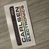 Carlsen Electronics PSU sticker