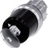 Siemens 3SU10505HF010AA0 3SU1050-5HF01-0AA0 Przełącznik kluczykowy 1 x 90 ° IP66, IP67, IP69/IP69K 1 szt.