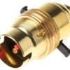 Oprawa lampy typ żarówki: GLS B22 Śruba Mosiądz