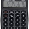 Maul ECO MJ 455 Kalkulator stołowy czarny Wyświetlacz: 8 energią słoneczną (S x W x G) 71 x 112 x 20 mm