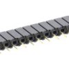 Samtec Gniazdo PCB SSA 20 -pinowe 1-rzędowe raster: 2.54 mm Otwór przelotowy Płytka-płytka Lutowie Prosty