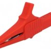 Zacisk krokodylkowy 32A 1kVDC czerwony Zakr.chwyt: max.20mm 66.9755-22