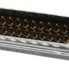 Złącze D-Sub 25-pinowe Męski Proste Przewlekany raster 2.76mm