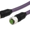 Przewód czujnik-siłownik ze złączem Złącze M12 długość 10m Rodzaj A Żeńskie Złącze B Złącze M12