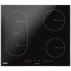 Baridi DH178 Integrated Induction Hob 4 Cooking Zones Bridge Zone 60cm 2800W