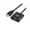 Przejście HDMI - VGA + Audio Adapter, Przejściówka Y-6333 UNITEK