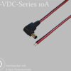 075903-750 Adapter cable, 750 mm, DC angled connector to open ends