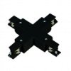 Łącznik X 3F Czarny Do Szynoprzewodów Lp-554/3F Light Prestige