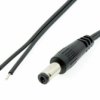 Przewód DC 0,25m z wtykiem prostym 2,1x5,5 mm AWG20 2x0,5mm2 ESPE