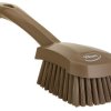 Szczotka do szorowania, dł. włosia: 36mm, Twardy, Brązowy, PET, zastosowanie: Uniwersalny środek czyszczący, Szczotka