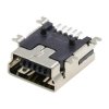 Gniazdo mini USB B do montażu powierzchniowego SMD na płytce PCB