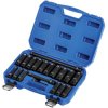 Draper 04577 HI-TORQ® Metric Deep Impact Socket Set 1/2" Sq Dr (19 Pcs)
