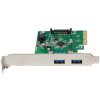 LogiLink PC0080 2 ports USB 3.2 2nd gen controller card USB type A PCIe