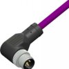 Przewód czujnik-siłownik ze złączem Złącze M12 liczba rdzeni 4 długość 2m Rodzaj A Męski