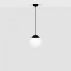 Lampa wisząca SAVOY szklany mleczny klosz Ø16 cm nad stół K-4921 Kaja Lighting