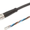 Kabel Połączeniowy Wtyk Prosty M8 3-Pin Pur 2M Fi5,9Mm Vk991303